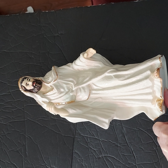 Joseph Figurine 11.5inHx5.5inW Ivory/Gold Trim - Picture 1 of 11